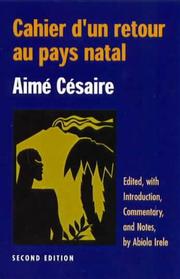 Cahier d'un retour au pays natal