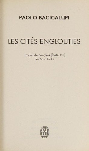 Les cités englouties