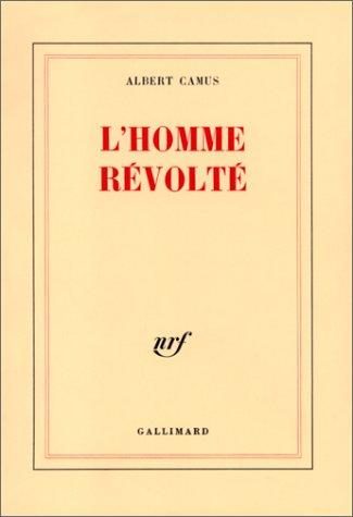 L'Homme révolté