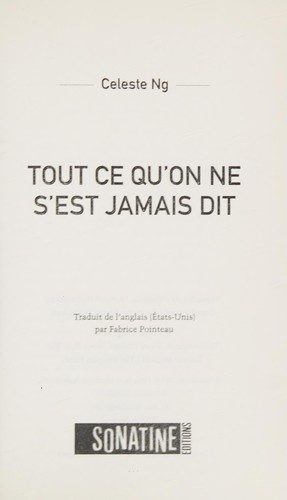 Tout ce qu'on ne s'est jamais dit