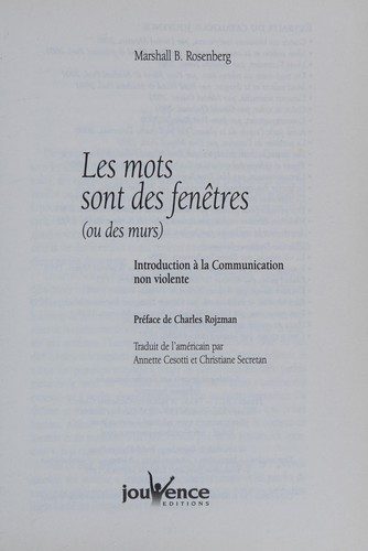 Les mots sont des fenêtres